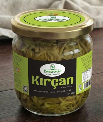 Diken ucu (Melocan, Kırçan, Sılcan) Konservesi